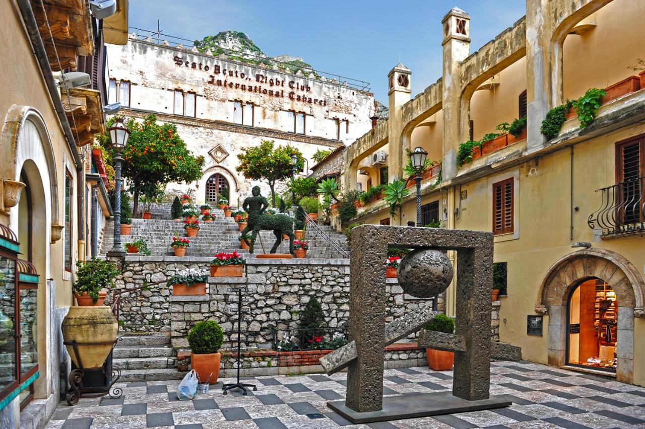 גיארדיני נאקסוס Villetta Desiderio Apartment מראה חיצוני תמונה